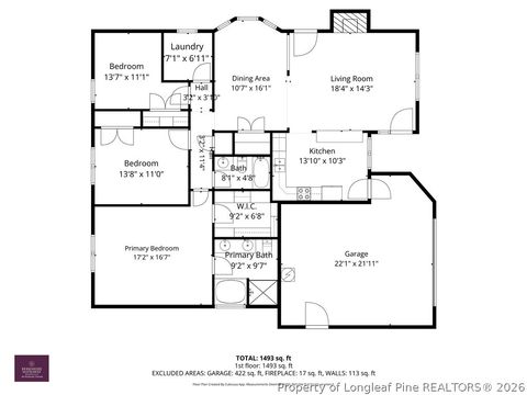 Tiny photo for 2356 Saltwood Road, Fayetteville, NC 28306 (MLS # 761823)