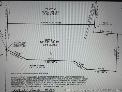 Photo of Tract D Aberdeen Road, Marston, NC 28363 (MLS # 761000)