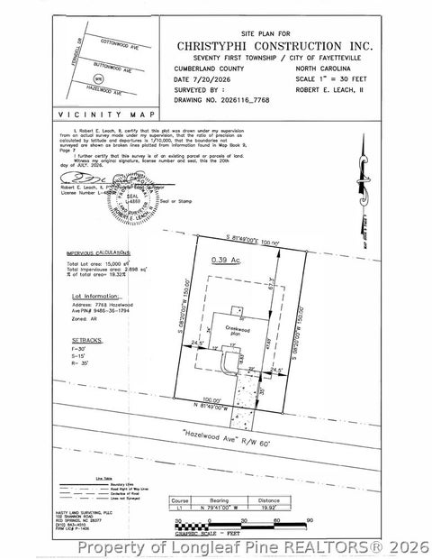 Tiny photo for 7768 Hazelwood Avenue, Fayetteville, NC 28314 (MLS # 770750)