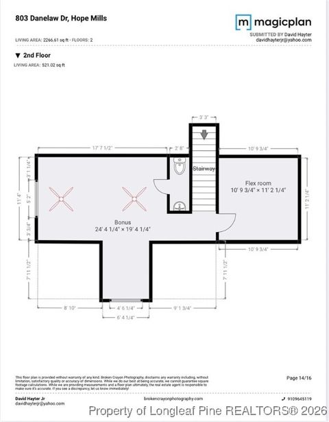 Tiny photo for 803 Danelaw Drive, Hope Mills, NC 28348 (MLS # 755617)