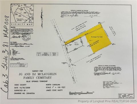 Tiny photo for McQuage Road, Raeford, NC 28376 (MLS # 749943)