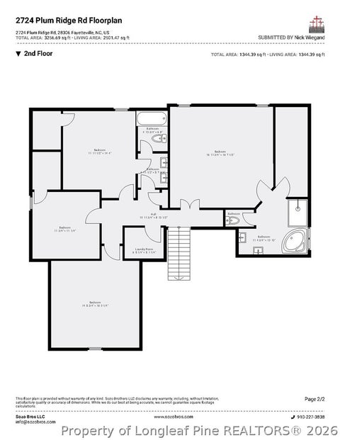 Tiny photo for 2724 Plum Ridge Road, Fayetteville, NC 28306 (MLS # 768622)