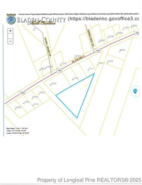 Photo of OFF NC 242 HWY S., Bladenboro, NC 28320 (MLS # 753742)