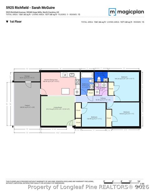 Tiny photo for 5925 Richfield Avenue, Hope Mills, NC 28348 (MLS # 762863)