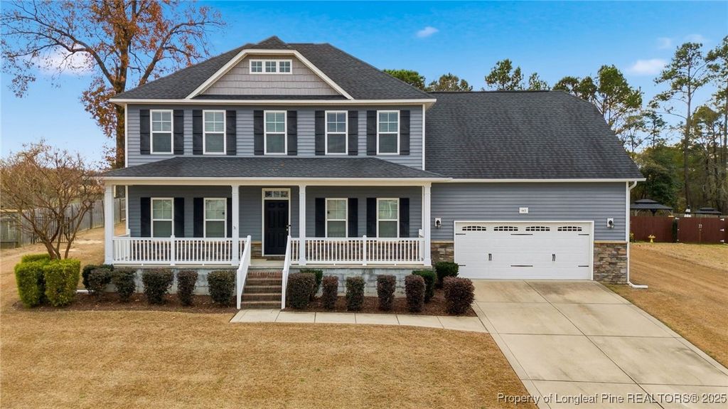Photo of 443 Brownstone Drive, Raeford, NC 28376 (MLS # 754440)