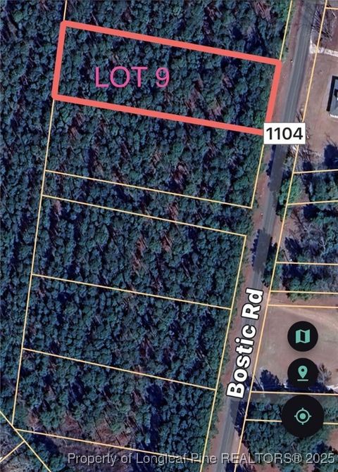Photo of TBD BOSTIC (LOT 9) Road, Laurinburg, NC 28352 (MLS # 754896)