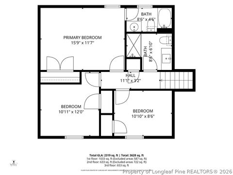 Tiny photo for 2520 Lull Water Drive, Fayetteville, NC 28306 (MLS # 762182)