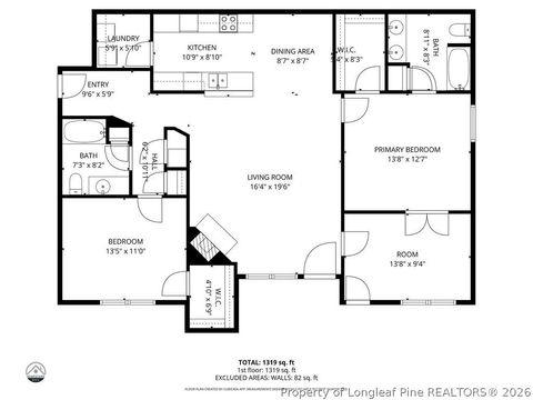 Tiny photo for 3129 Wisteria Lane #101, Fayetteville, NC 28314 (MLS # 760776)