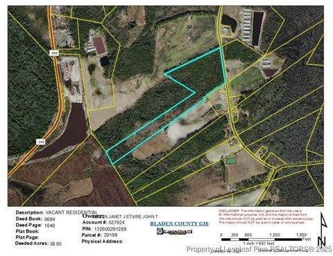 Culbreth-Smith Road Elizabethtown NC 28337