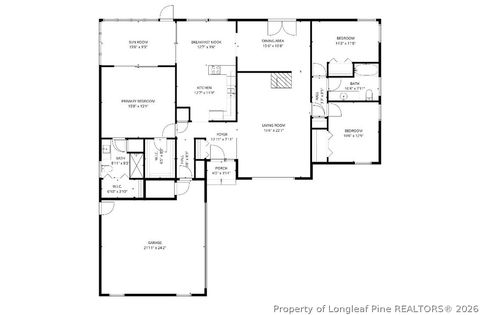 Tiny photo for 30 Sabbatia Drive, Whispering Pines, NC 28327 (MLS # 758109)