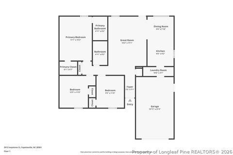 Tiny photo for 2912 Iveystone Court, Fayetteville, NC 28301 (MLS # 760503)