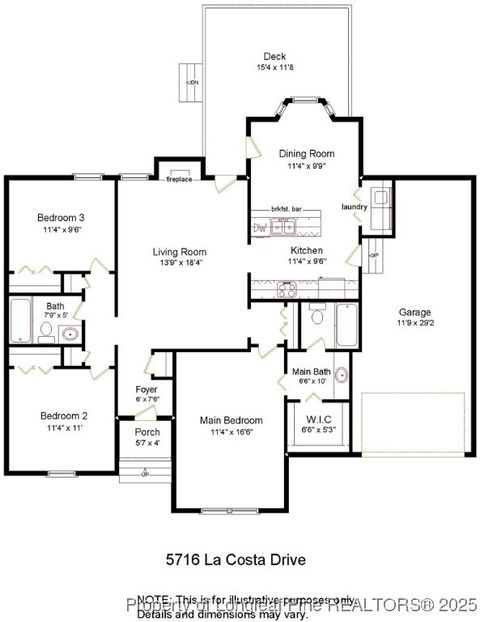 Tiny photo for 5716 La Costa Drive, Hope Mills, NC 28348 (MLS # 751908)