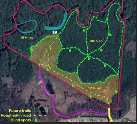52 Acres, River Front Property Land Lumberton NC 28360