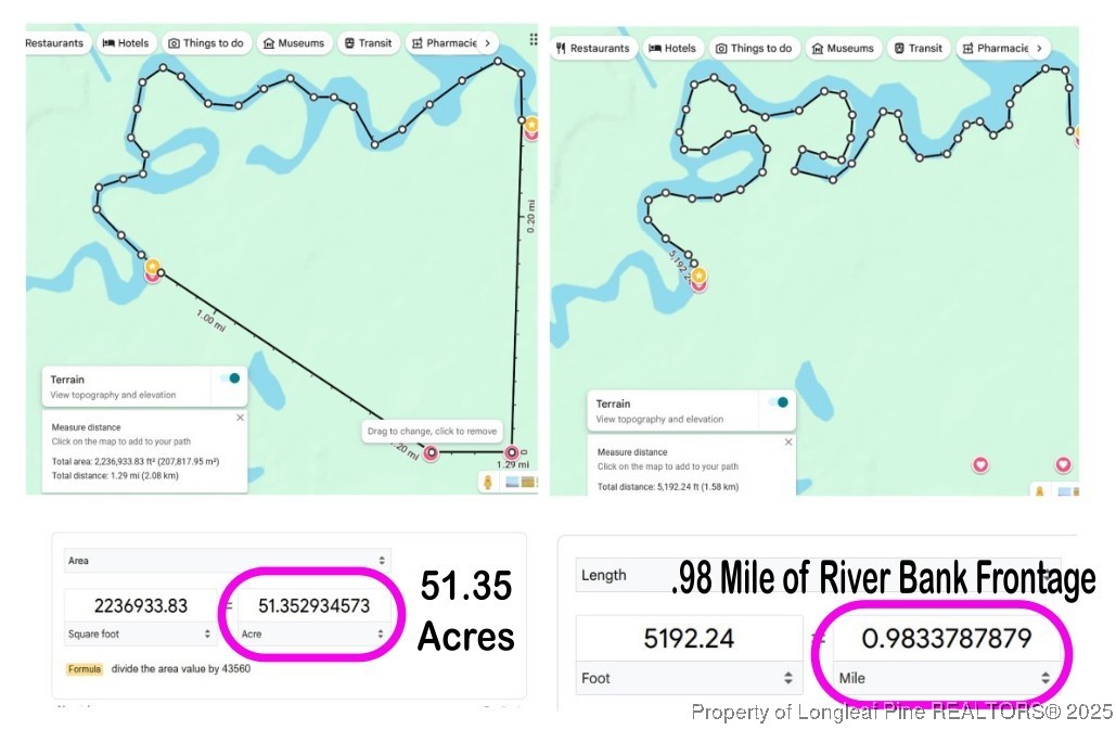 52 Acres, River Front Property Land