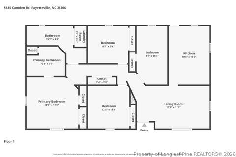 Tiny photo for 5645 Camden Road, Fayetteville, NC 28306 (MLS # 765476)