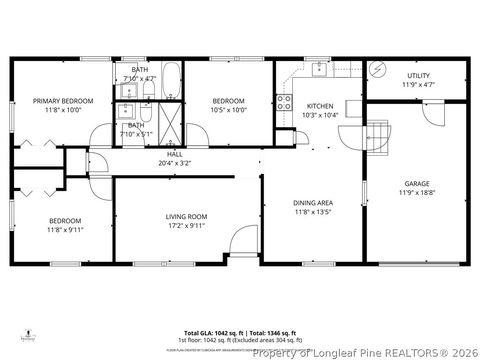 Tiny photo for 402 Gainey Road, Raeford, NC 28376 (MLS # 758330)