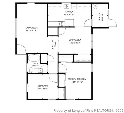 Tiny photo for 1413 Stansfield Drive, Fayetteville, NC 28303 (MLS # 766571)