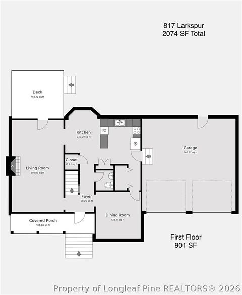 Tiny photo for 817 Larkspur Drive, Fayetteville, NC 28311 (MLS # 763592)