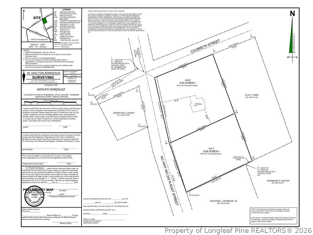 Photo of 608 N East Street, Roseboro, NC 28382 (MLS # 762552)