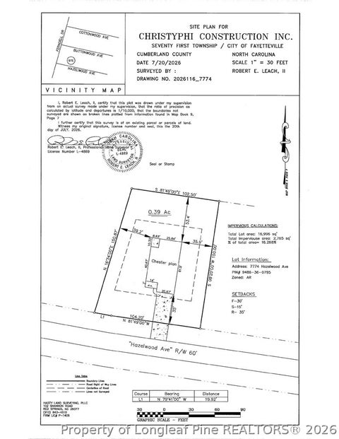 Tiny photo for 7774 Hazelwood Avenue, Fayetteville, NC 28314 (MLS # 770742)