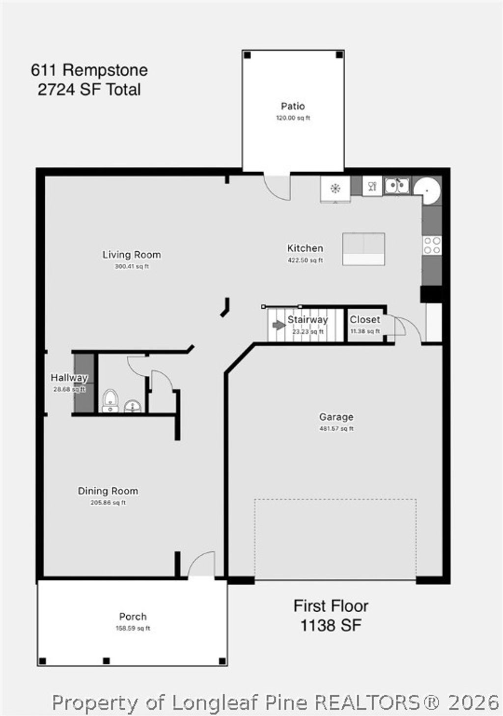 Photo of 611 Rempstone Lane, Fayetteville, NC 28311 (MLS # 758284)