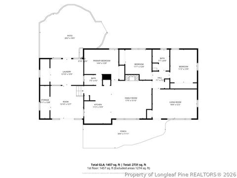 Tiny photo for 207 Cicero Beatty Road, Raeford, NC 28376 (MLS # 762487)