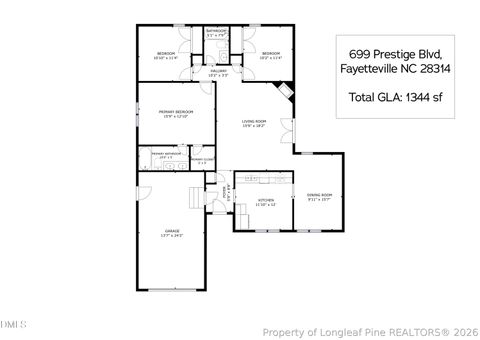 Tiny photo for 699 Prestige Boulevard, Fayetteville, NC 28314 (MLS # 760237)