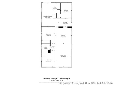 Tiny photo for 1316 Sapona Road, Fayetteville, NC 28312 (MLS # 764189)