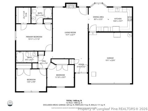 Tiny photo for 1013 Castlebay Court, Fayetteville, NC 28303 (MLS # 762438)