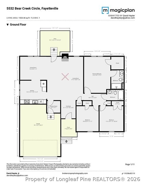 Tiny photo for 5532 Bear Creek Circle, Fayetteville, NC 28304 (MLS # 762107)