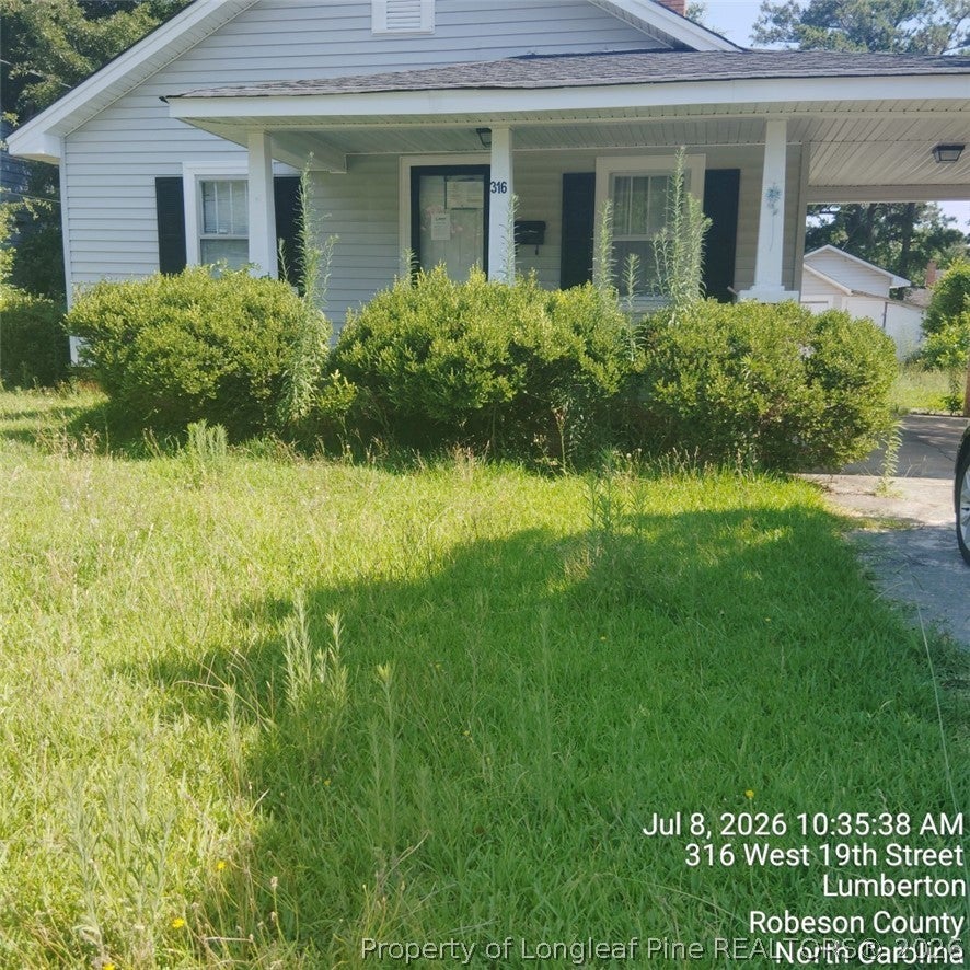 Photo of 316 W 19 Street, Lumberton, NC 28358 (MLS # 771266)