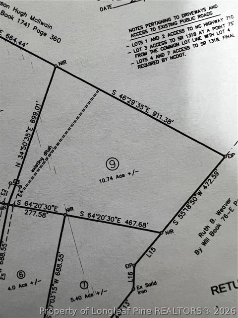 Photo of Lot 9 Buie Philadelphus Road, Red Springs, NC 28377 (MLS # 760855)