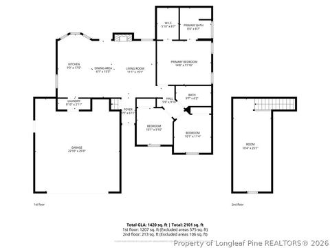 Tiny photo for 101 Van Buren Drive, Raeford, NC 28376 (MLS # 760001)