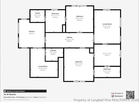 Tiny photo for 191 W Third Street, Parkton, NC 28371 (MLS # 764429)