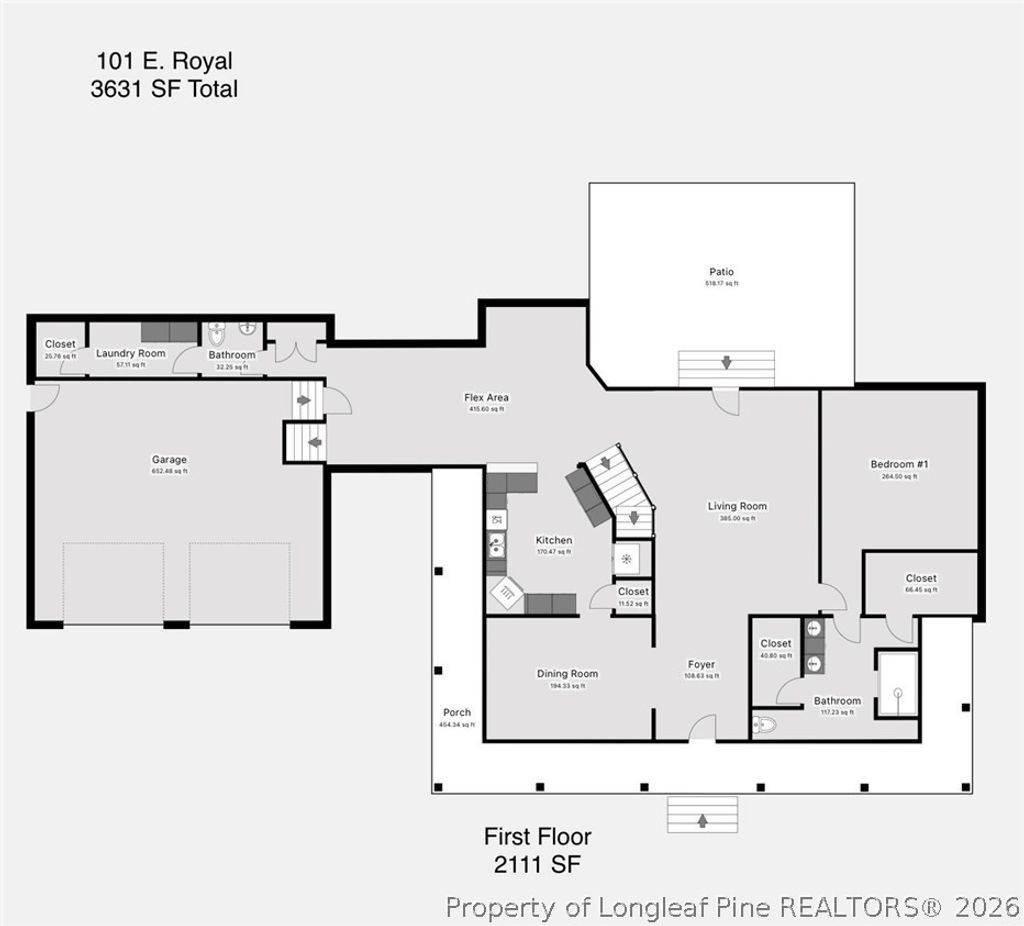 Photo of 101 E Royal Street, Salemburg, NC 28385 (MLS # 765312)