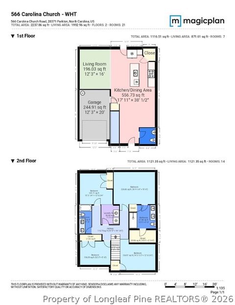 Tiny photo for 566 Carolina Church Road, St Pauls, NC 28384 (MLS # 760051)