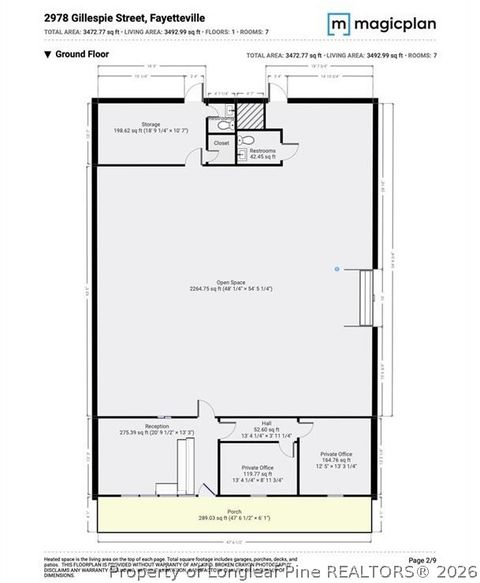 Tiny photo for 2978 Gillespie Street, Fayetteville, NC 28306 (MLS # 757335)