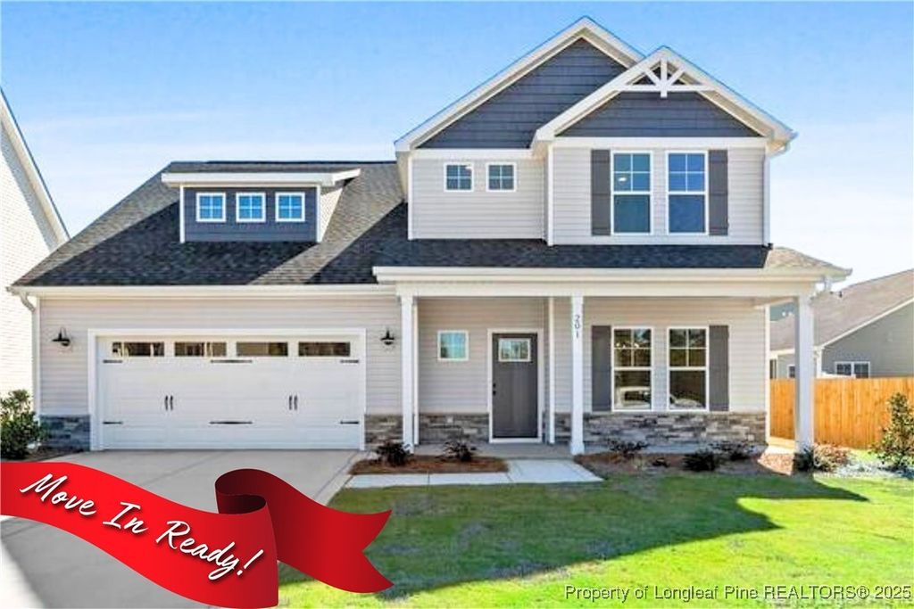 Photo of 201 Brickhill (Lot 456) Drive, Raeford, NC 28376 (MLS # 752653)