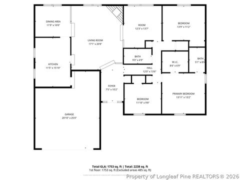 Tiny photo for 5812 Tuckertown Lane, Fayetteville, NC 28314 (MLS # 760583)