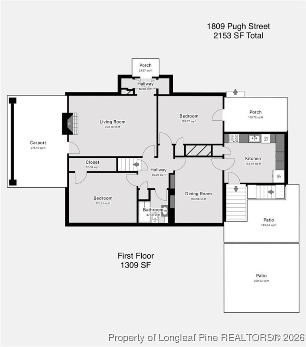 Photo of 1809 Pugh Street, Fayetteville, NC 28305 (MLS # 756790)