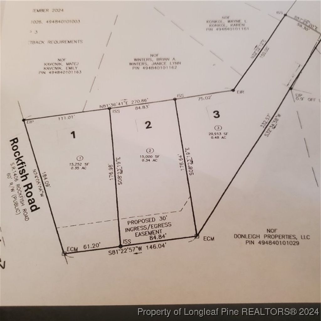 Photo of TBD Lot 2 Rockfish Road, Raeford, NC 28376 (MLS # 731882)