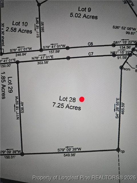 Photo of Lot 28 Stuarts Mill Road, Fairmont, NC 28340 (MLS # 756454)