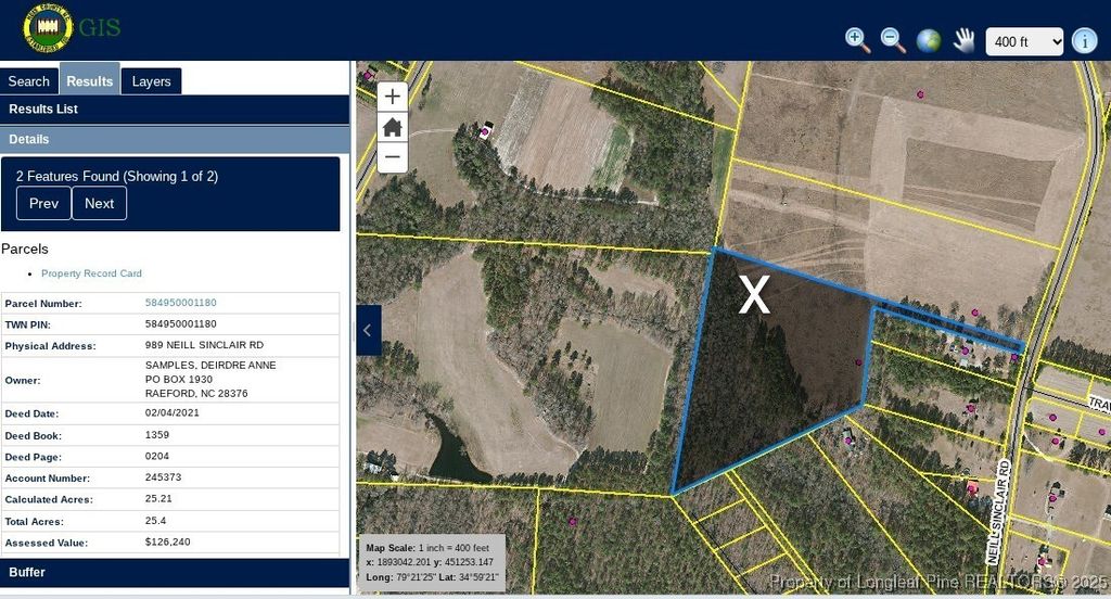 Photo of 989 Neill Sinclair Road, Raeford, NC 28376 (MLS # 751331)