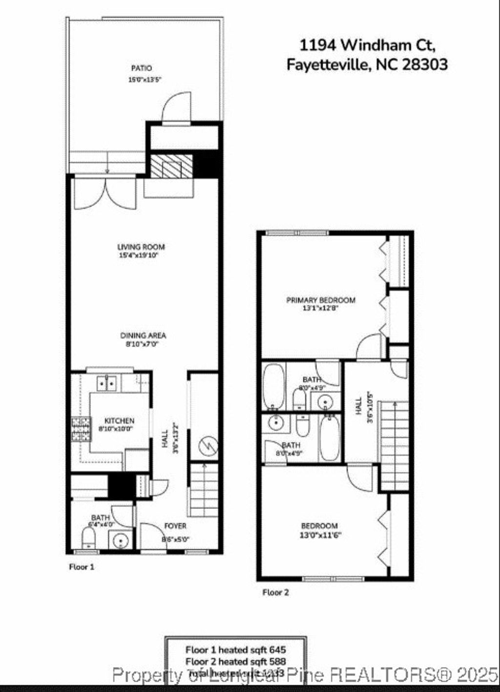 Photo of 1194 Windham Court, Fayetteville, NC 28303 (MLS # 754811)