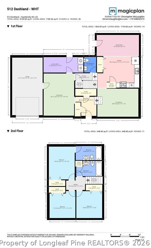 Tiny photo for 512 Dashland Drive, Fayetteville, NC 28303 (MLS # 769453)
