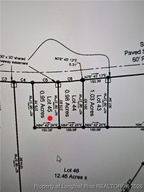 Tiny photo for Lot 45 Stuarts Mill Road, Fairmont, NC 28340 (MLS # 756440)