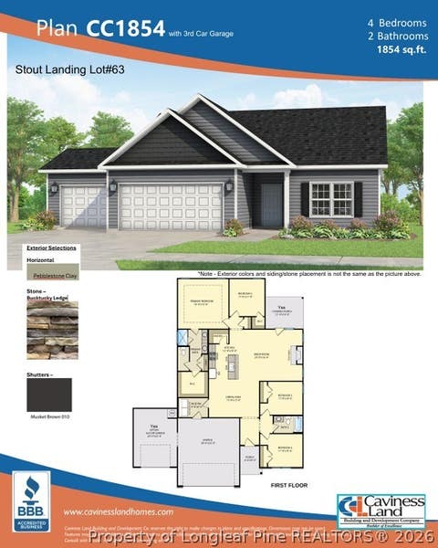 Tiny photo for 195 Laborde Lane, Raeford, NC 28376 (MLS # 767182)