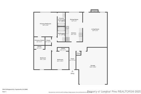 Tiny photo for 2932 Chillingworth Drive, Fayetteville, NC 28306 (MLS # 752159)