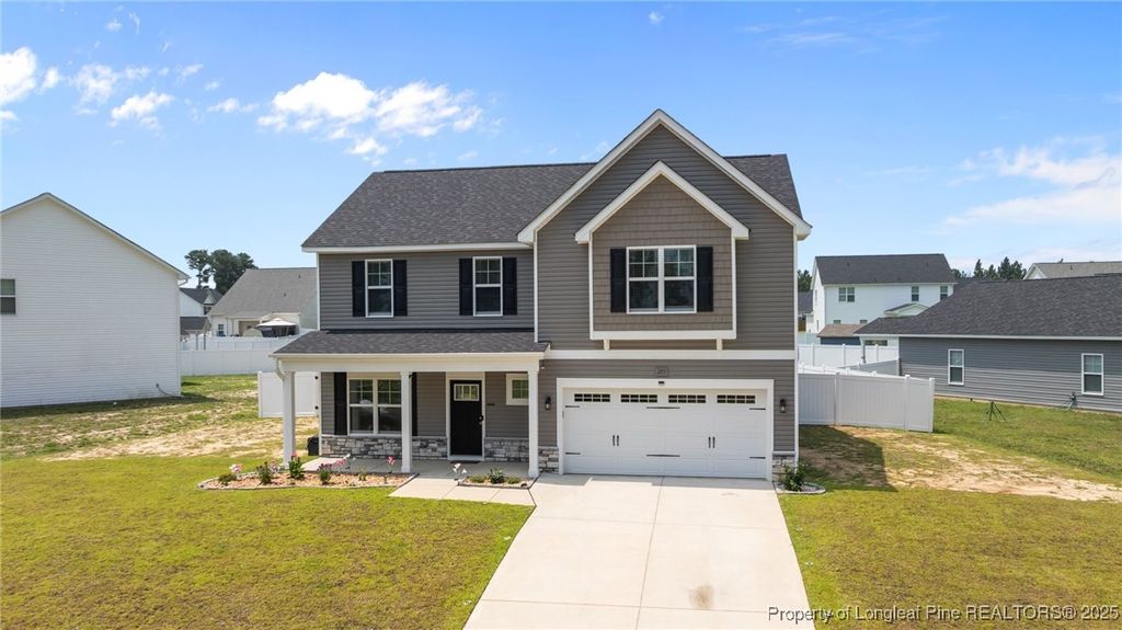 Photo of 283 Leach Creek Drive, Raeford, NC 28376 (MLS # 746205)