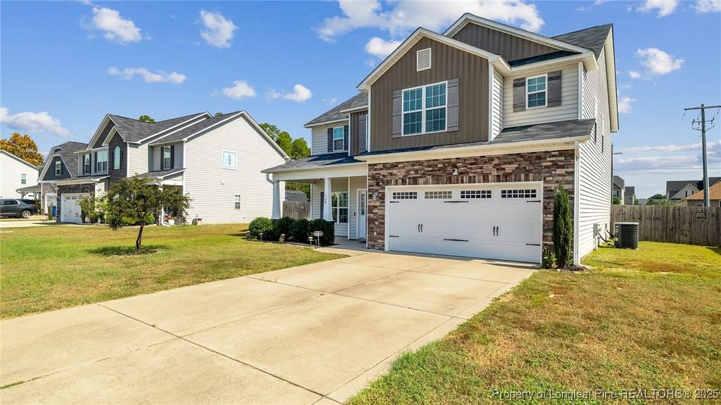 Photo of 158 Weston Woods Street, Raeford, NC 28376 (MLS # 750396)